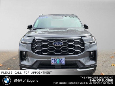 2025 Ford Explorer Platinum