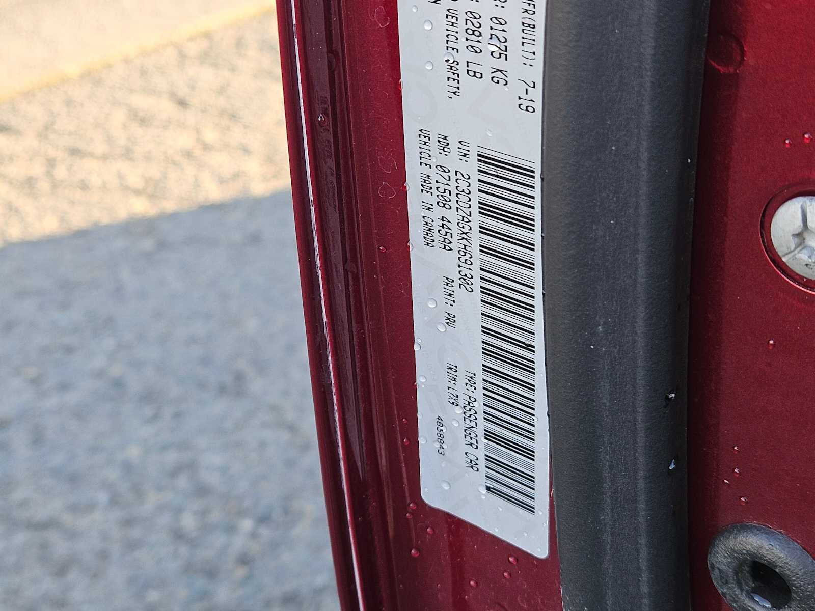 2019 Dodge Challenger SXT