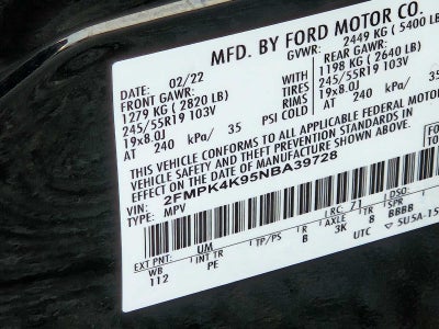 2022 Ford Edge Titanium