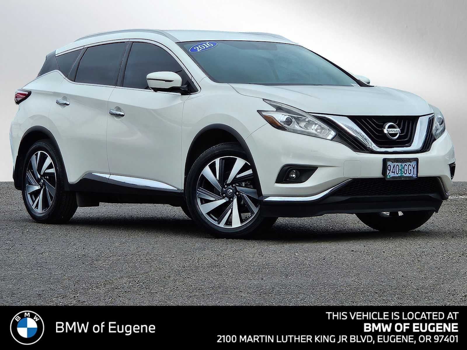 2016 Nissan Murano Platinum