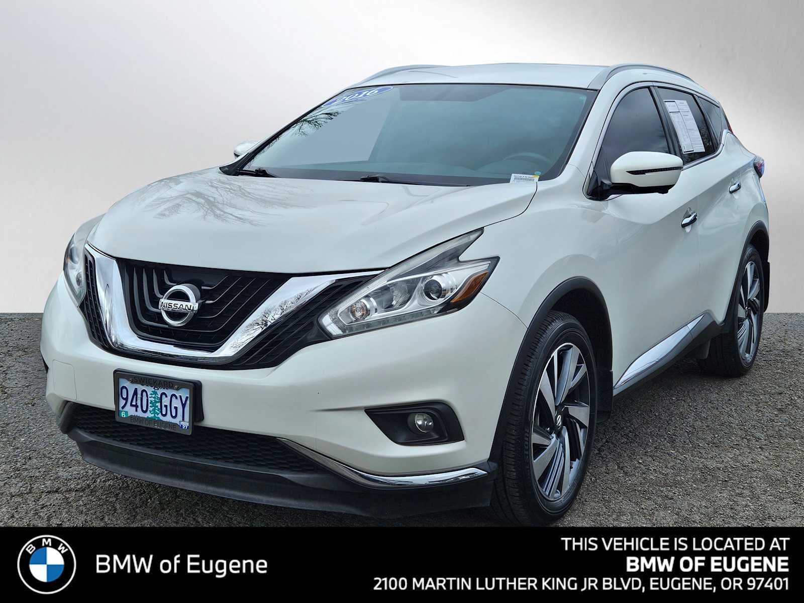 2016 Nissan Murano Platinum