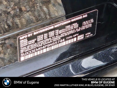 2023 BMW X7 M60i M60i