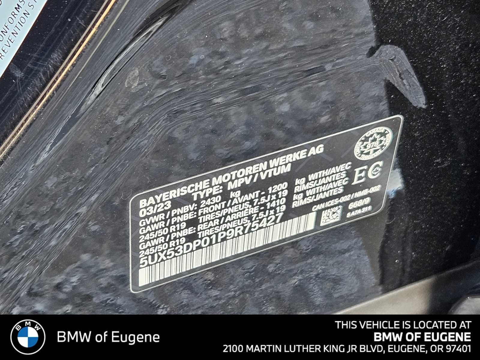 2023 BMW X3 xDrive30i xDrive30i