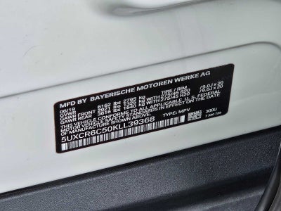 2019 BMW X5 xDrive40i xDrive40i