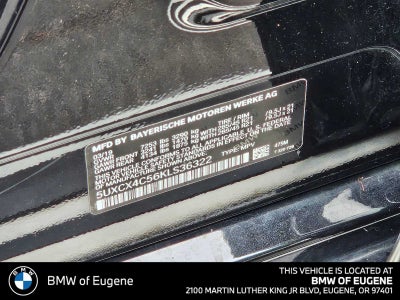 2019 BMW X7 xDrive50i xDrive50i