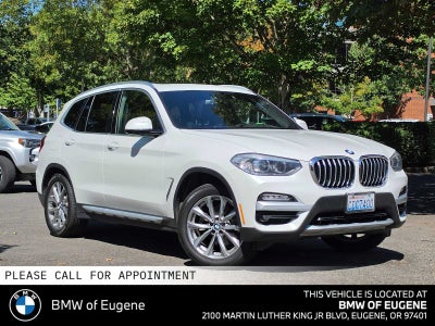 2018 BMW X3 xDrive30i