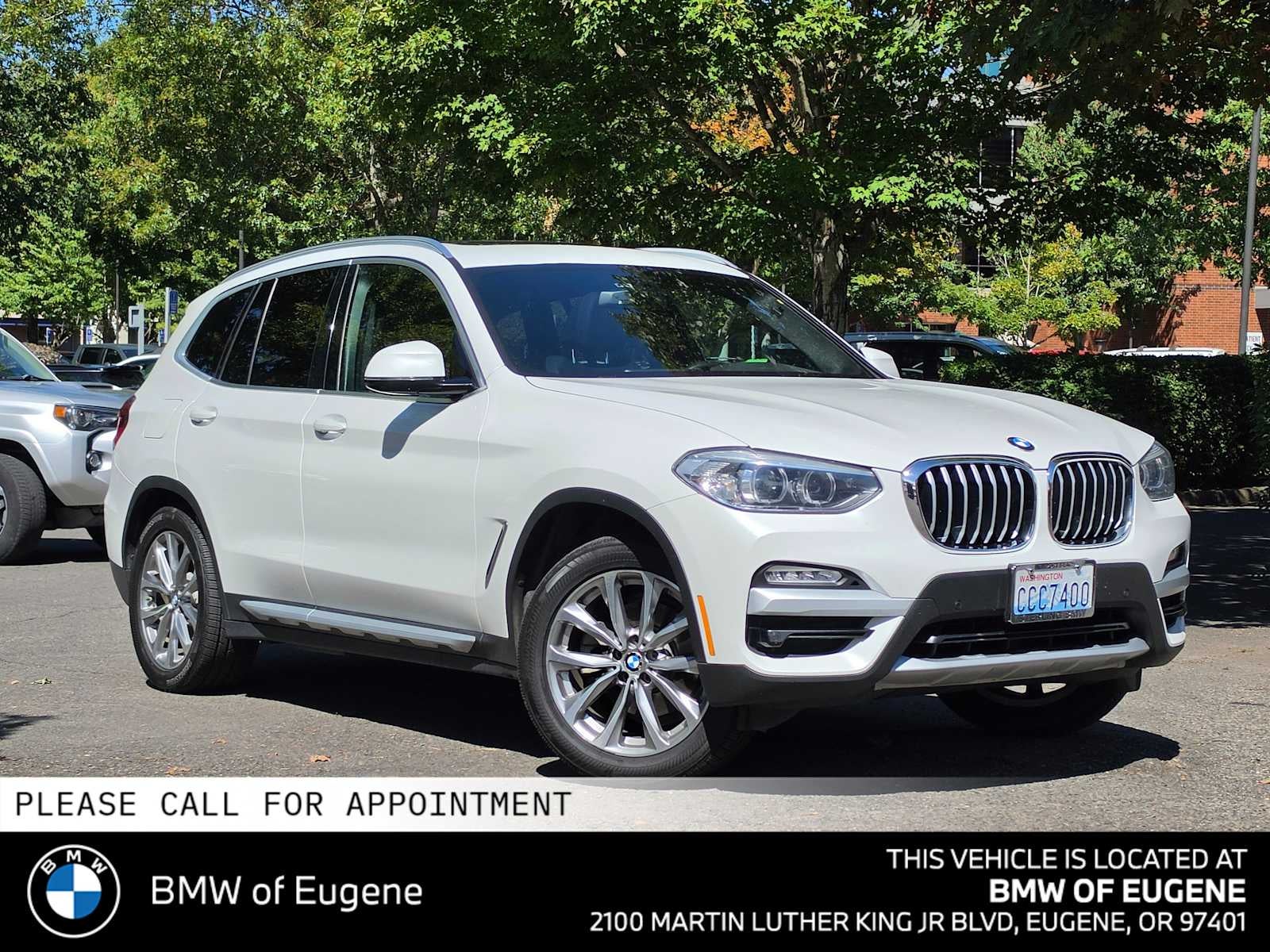 2018 BMW X3 xDrive30i