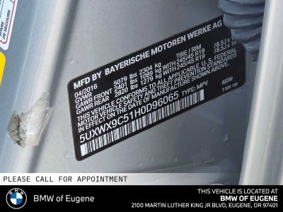 2017 BMW X3 xDrive28i