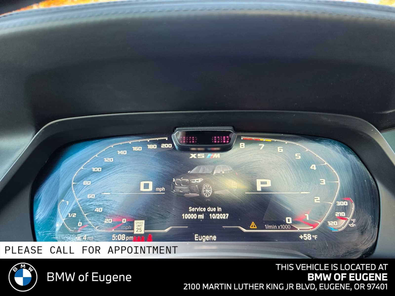 2022 BMW X5 M Sports Activity Vehicle