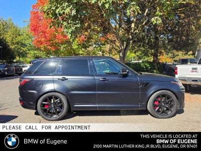 2020 Land Rover Range Rover Sport SVR