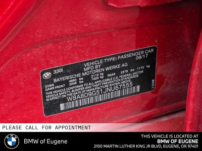2018 BMW 3 Series 330i xDrive