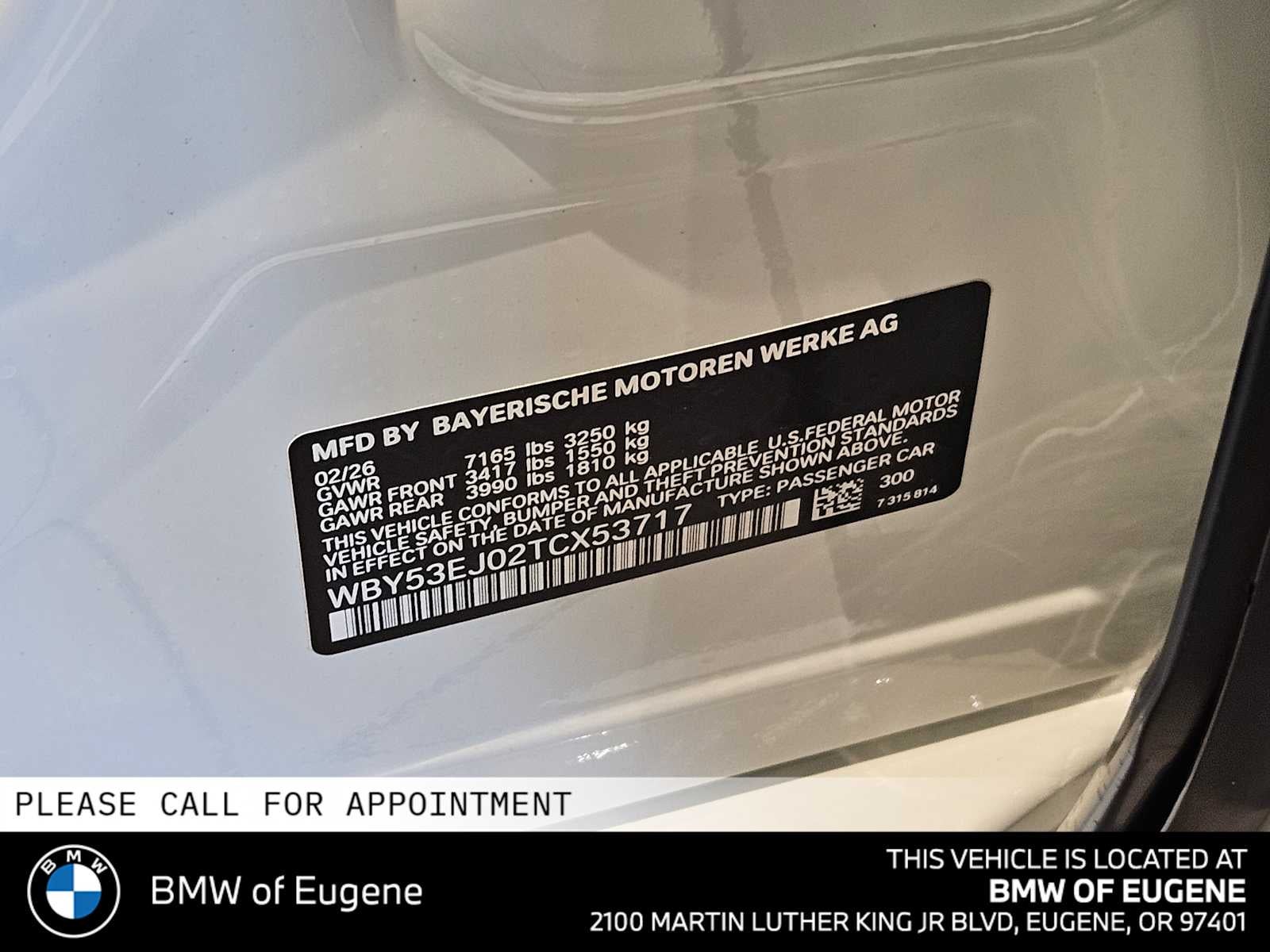 2026 BMW i7 xDrive60