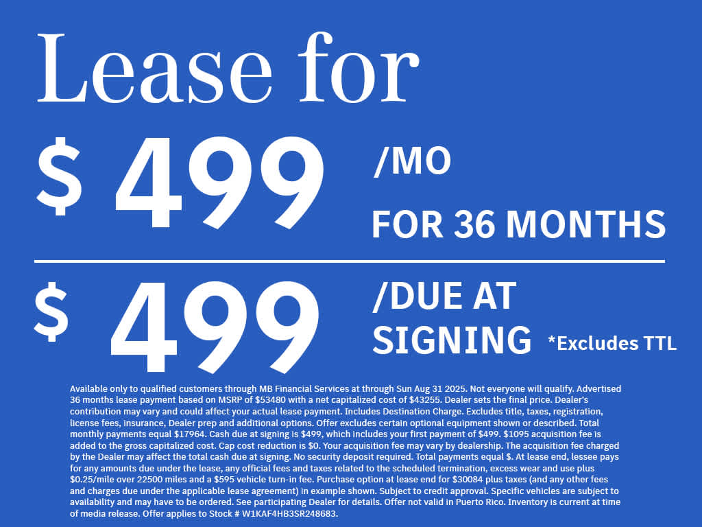 2025 Mercedes-Benz C-Class C 300