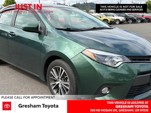 2016 Toyota Corolla LE Plus
