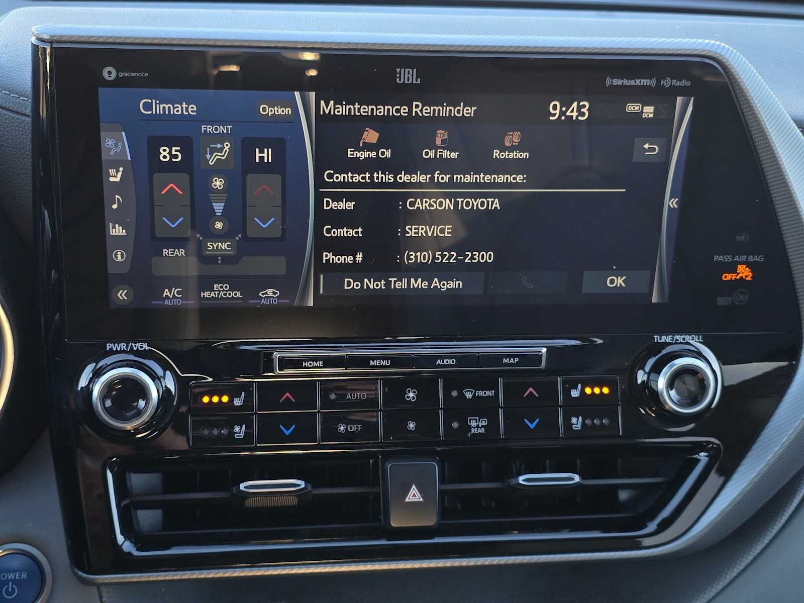 2021 Toyota Highlander Hybrid Platinum