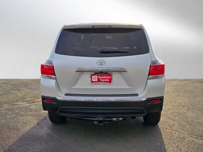 2013 Toyota Highlander FWD 4dr I4 (Natl)