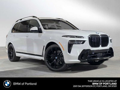 2026 BMW X7 xDrive40i xDrive40i