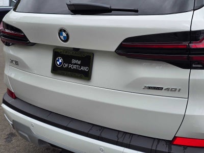 2026 BMW X5 xDrive40i xDrive40i