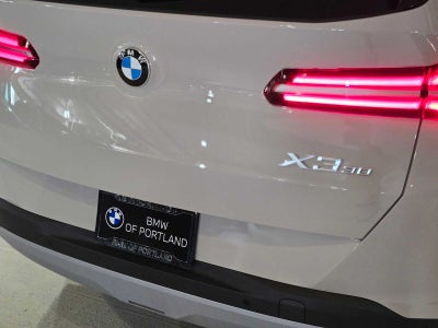 2026 BMW X3 30 xDrive