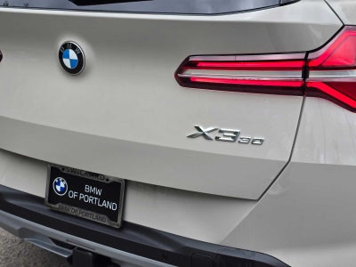 2026 BMW X3 30 xDrive 30 xDrive