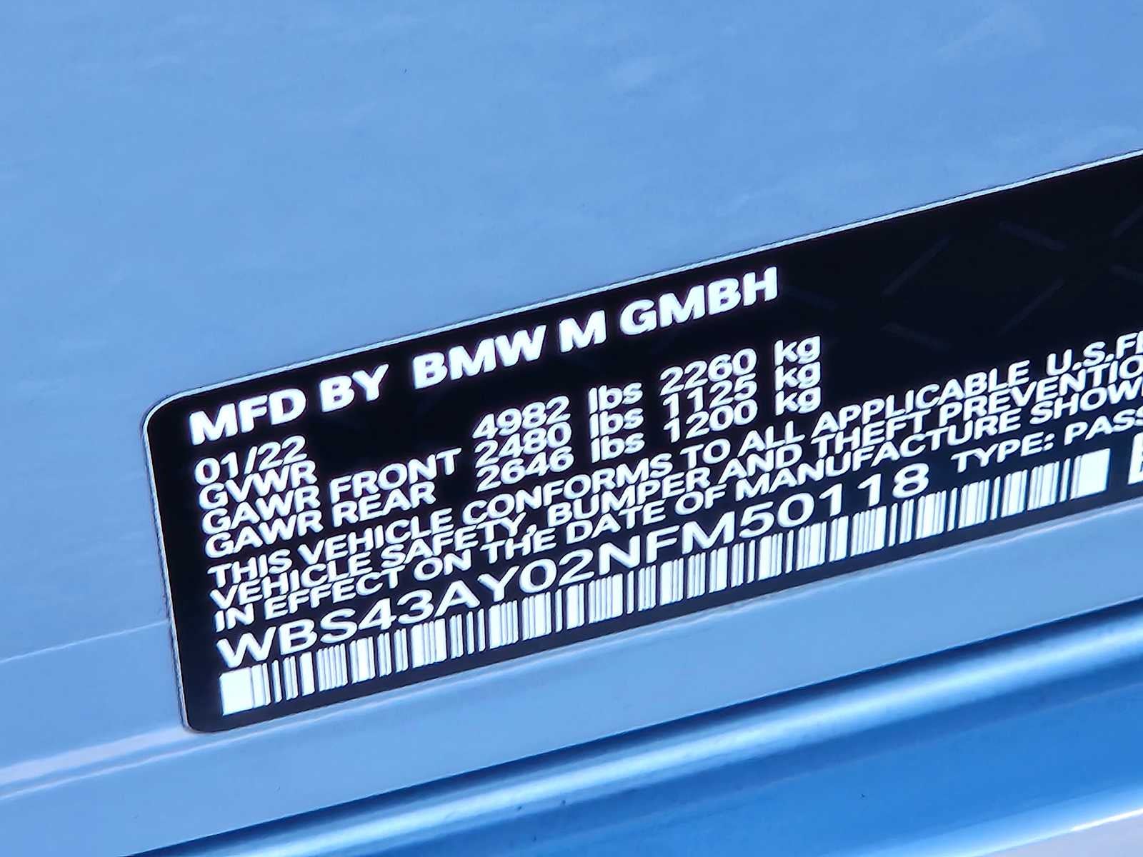 2022 BMW M3 Competition xDrive