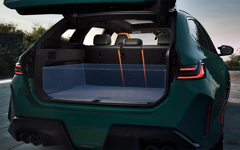 The BMW M5 Touring’s cargo space. | BMW of Portland in Portland OR
