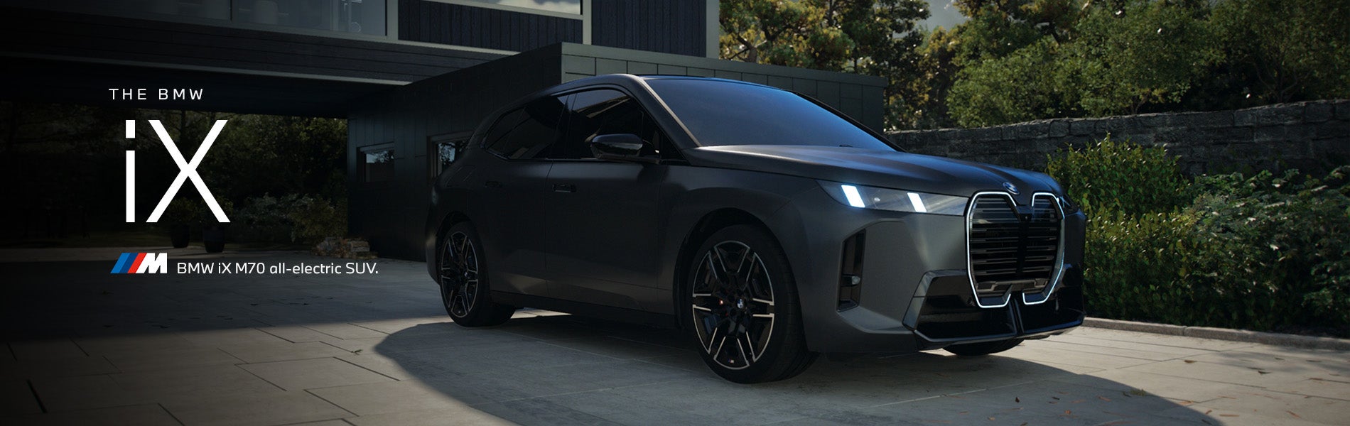 The BMW iX M70 parked. Click to learn more. | BMW of Portland in Portland OR