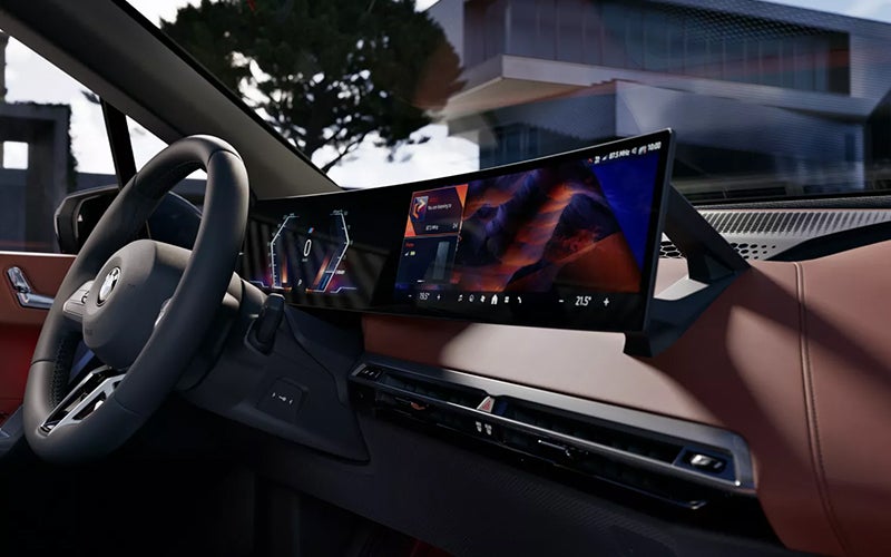 The BMW iX Curved Display. | BMW of Portland in Portland OR