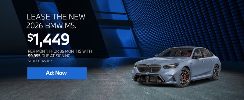 2026 BMW M Models Sedan Lease for $1,449 per month for 36 mo