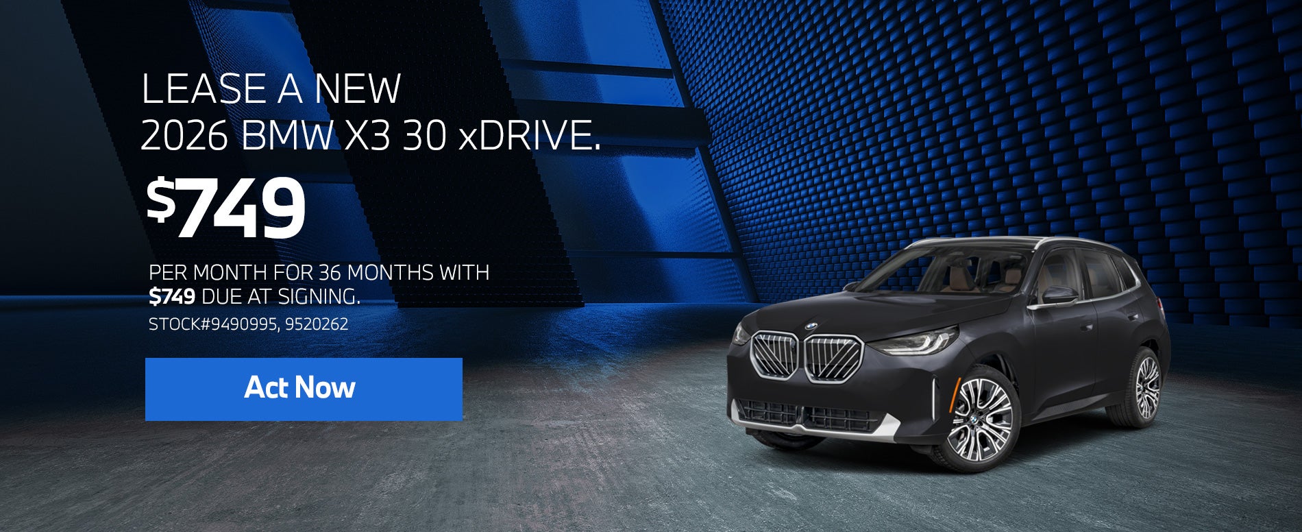 2026 X3 3.0 xDRIVE SAV